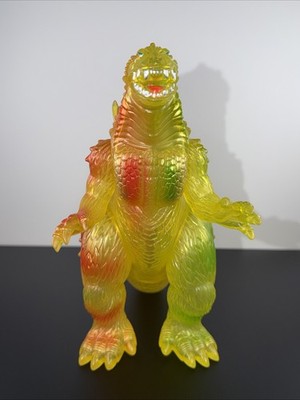 2024 MARUSAN 350 9” GODZILLA 1999 GOLDEN YELLOW CLEAR RED GREEN
