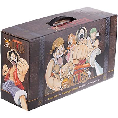 One Piece Box Set: East Blue and Baroque Works, Volumes 1-23 (One