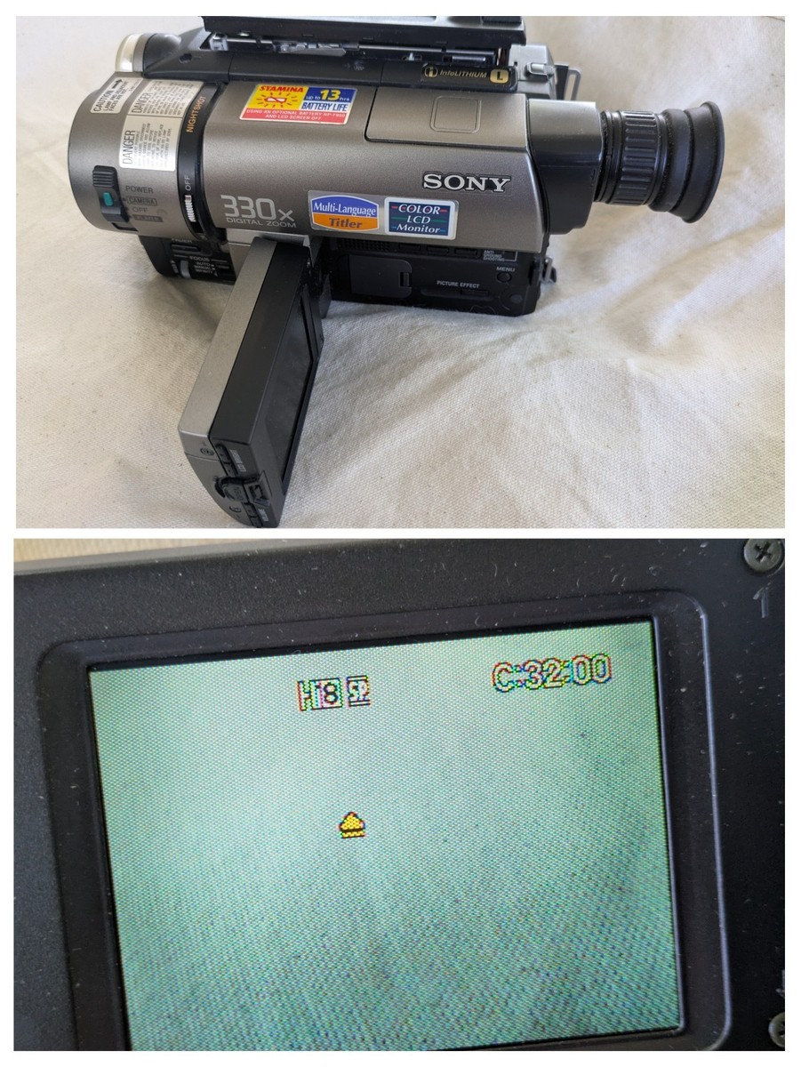 Sony Handycam CCD-TRV36 Video Hi8 Camcorder Transfer Parts Repair