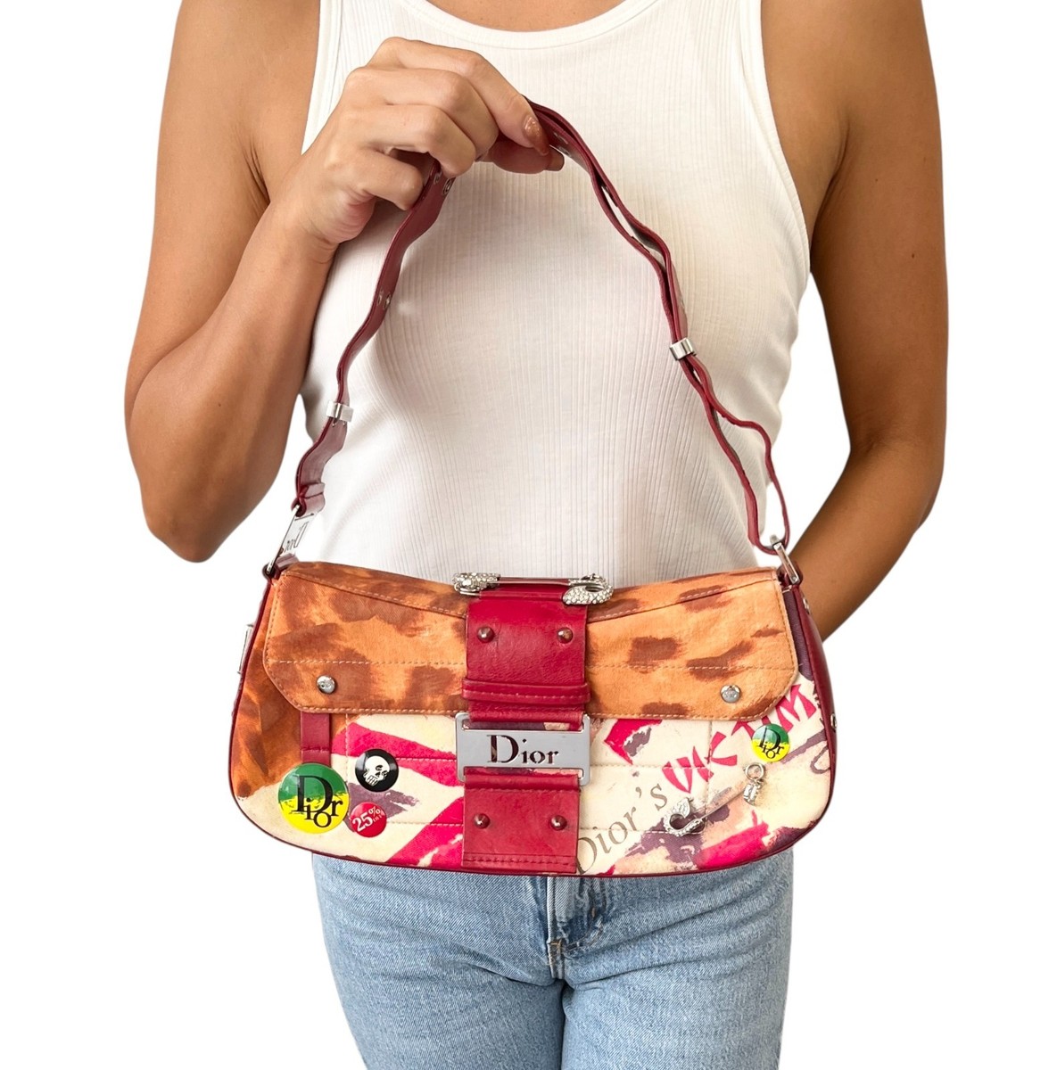 Christian Dior Vintage 2003 Logo Street Chic Columbus Victim