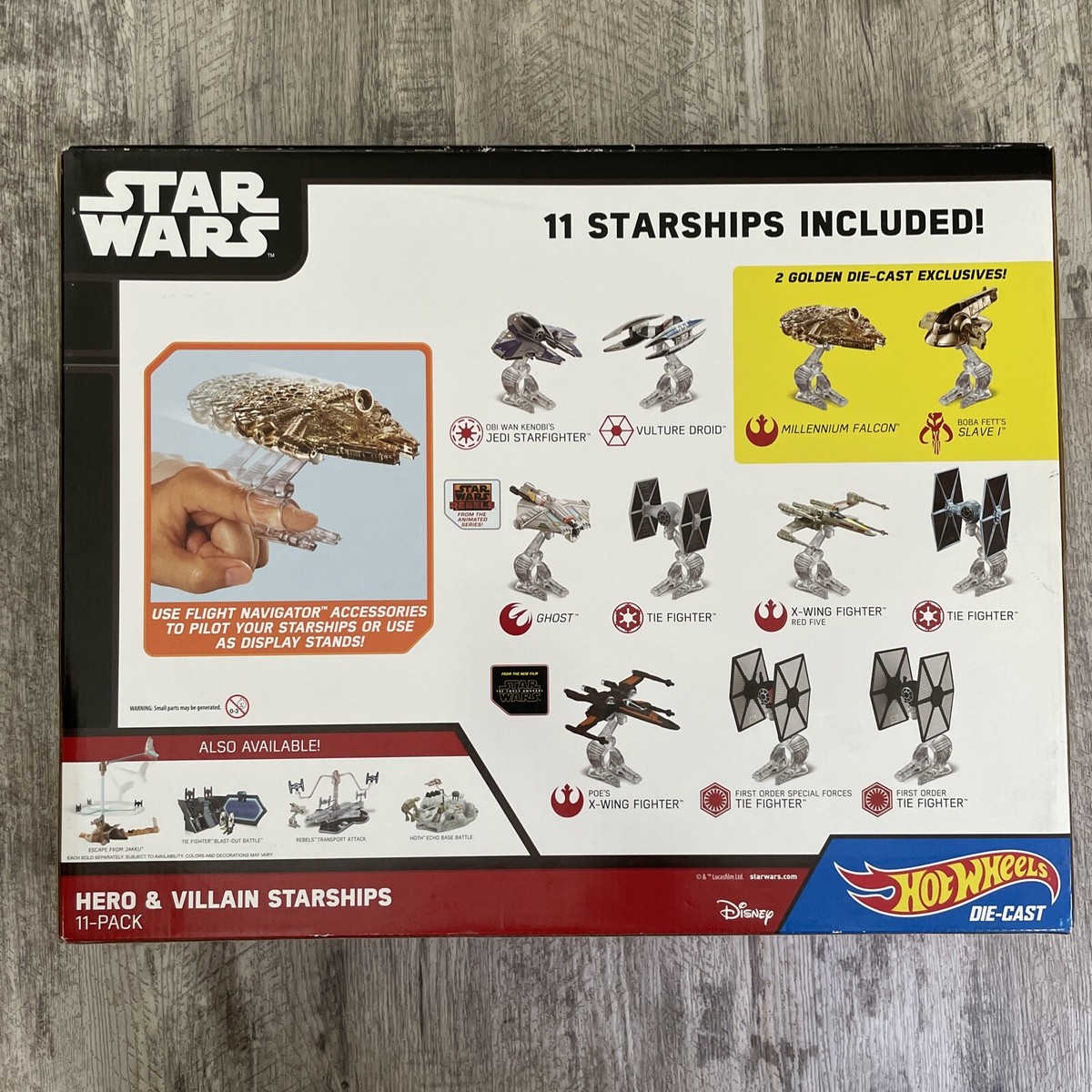 Star Wars Hero Villain Target Exclusive: 11 pack with 2 Golden