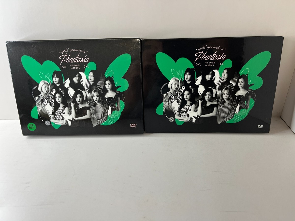 DVD SNSD Girls' Generation Korea 4th TOUR in SEOUL Phantasia
