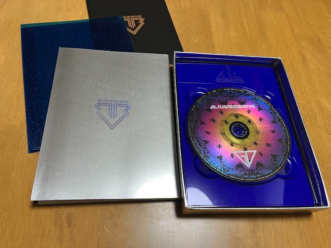BIGBANG ALIVE 5th Mini Album G-DRAGON Ver Korea CD Album No