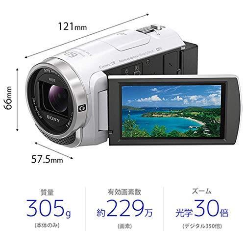 SONY HDR-CX420 ホワイト Amazon.co.jp: SONY ビデオカメラ Handycam