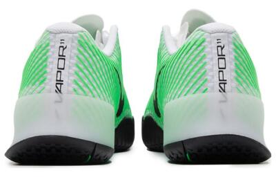 NikeCourt Air Zoom Vapor 11 HC White Poison Green - DR6966-106 | eBay