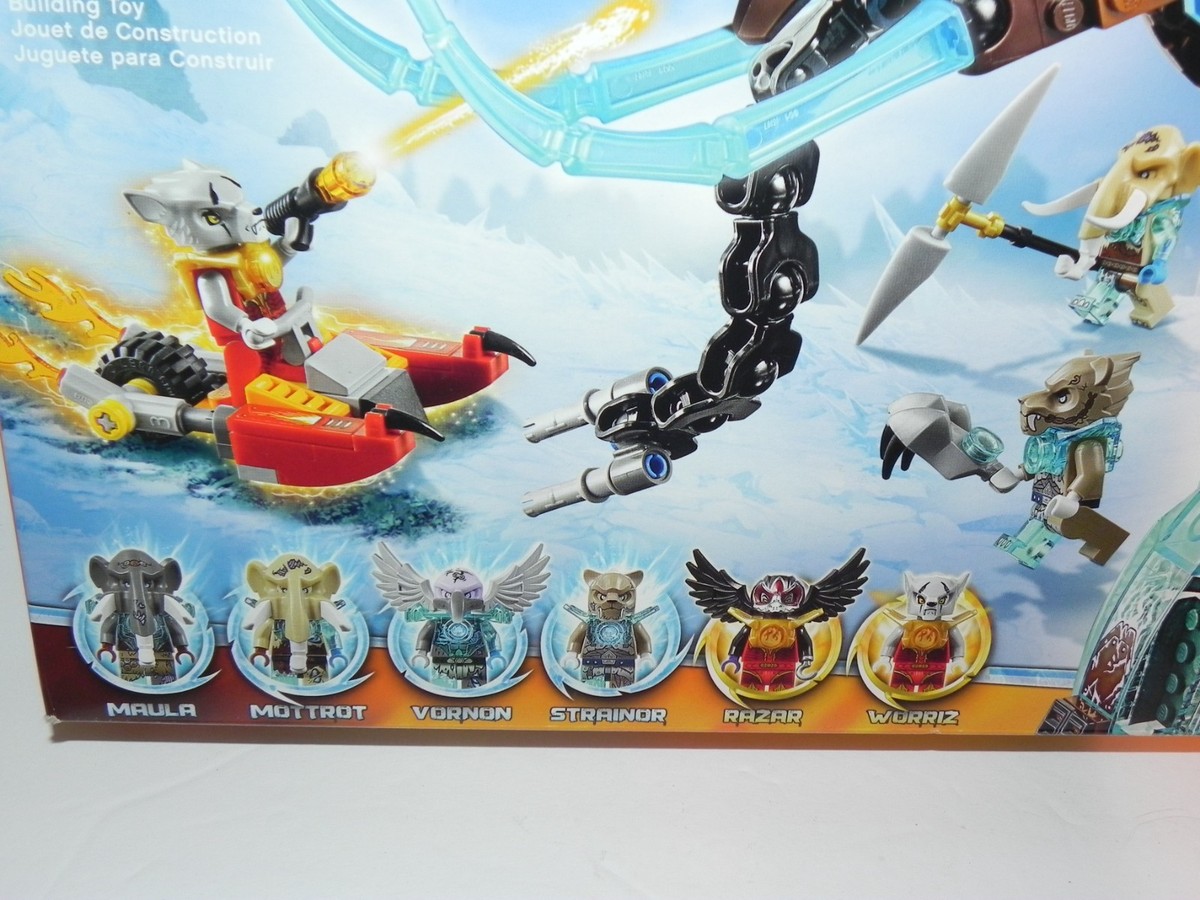 LEGO LEGENDS OF CHIMA: Maula's Ice Mammoth Stomper (70145) for