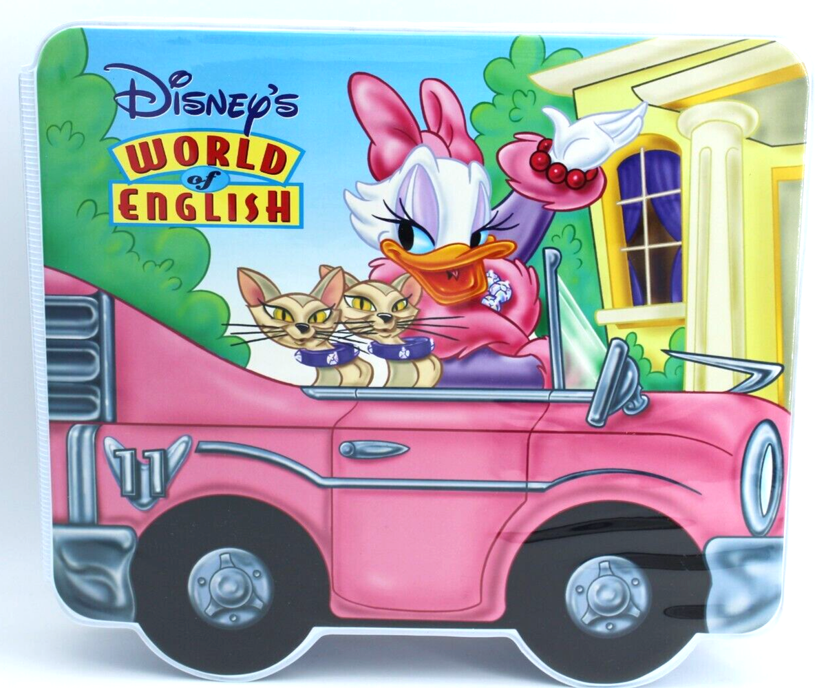 Disneys World of English #11 Basic ABC's DVD CD Course Books