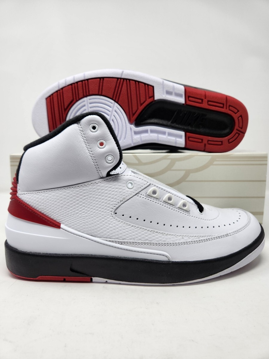 Nike Air Jordan 2 Retro OG Chicago 2022 White Black Red DX2454-106