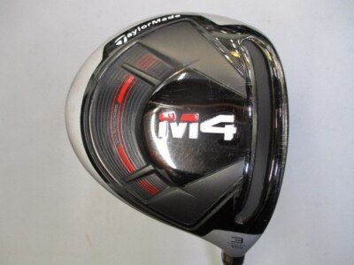 TaylorMade M4 Fairway Wood 3W Fujikura Atmos Red 5 (R) #411 Golf