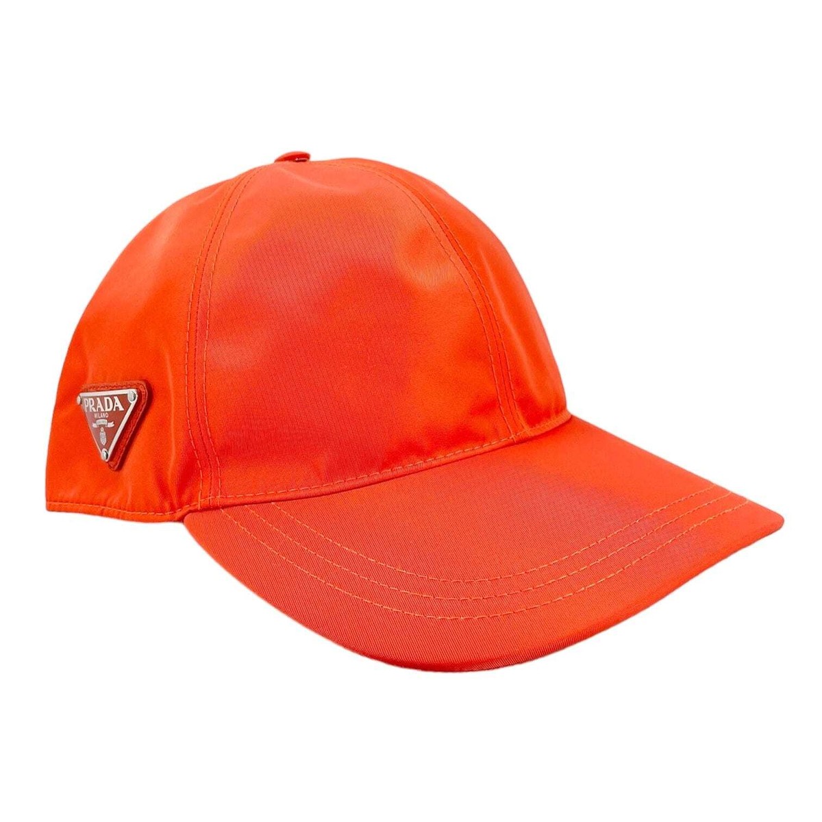 Prada Re-Nylon Baseball Hat Orange | eBay