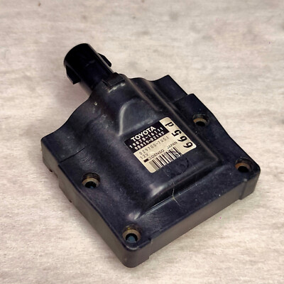 Genuine Toyota AE111 Coil Pack ae101 silver black top 20v 4ag