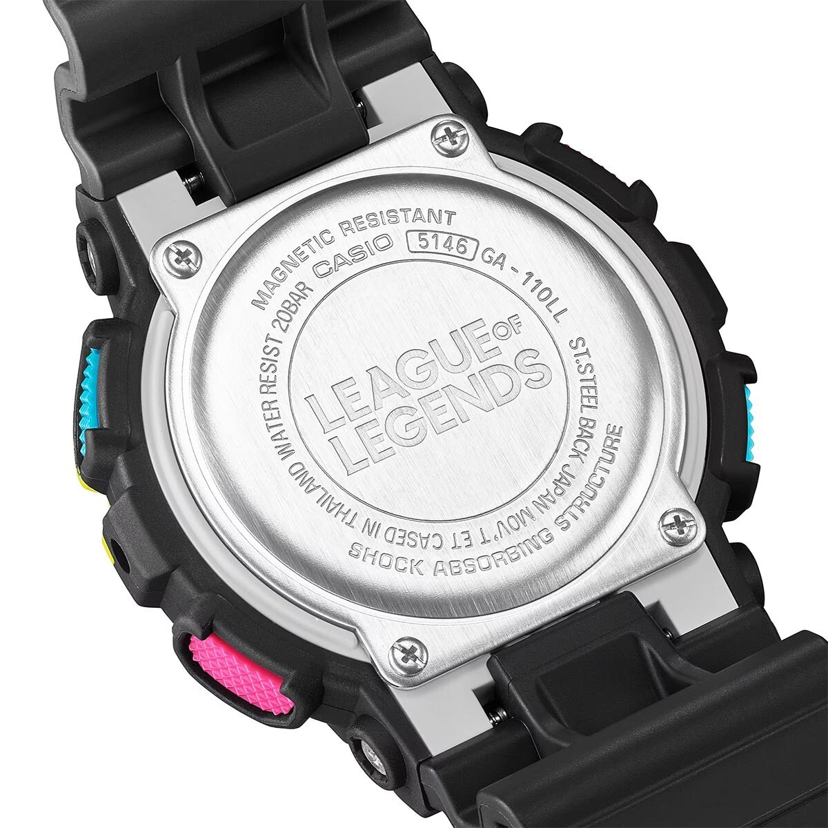 G-Shock League of Legends Jinx Limited Edition Watch GShock GA
