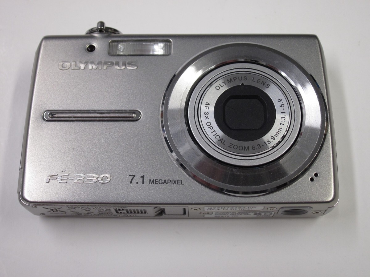 Olympus FE-230 7.1MP Digital Camera - For Parts - Read Description