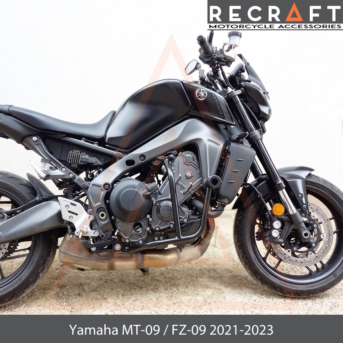 Recraft Yamaha MT-09 / FZ-09 2021-2023 Crash Bars Engine Guard