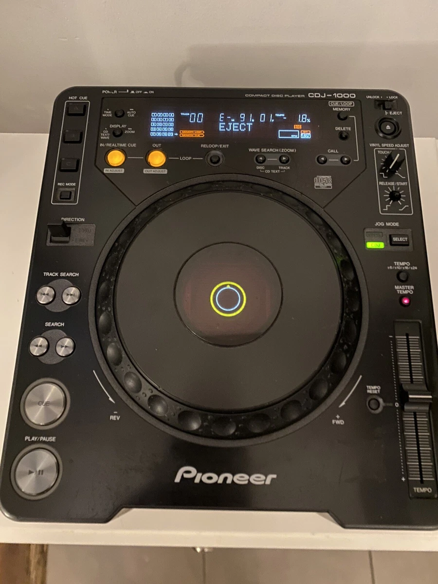 Pioneer CDJ-1000 DJ Turntables for sale | eBay