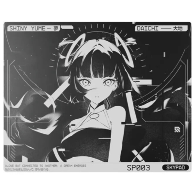 WALLHACK SKYPAD 3.0 XL SHINY YUME DAICHI SP003 Glass Gaming Mouse