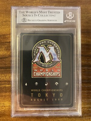 MTG✨ANCIENT TOMB✨1999 World Championship Deck TOKYO K Budde BGS