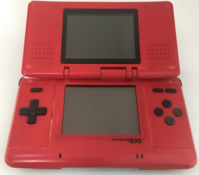Nintendo DS Original Console NTR-001 with Charger - Lava Red