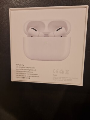 Apple AirPods Pro Model A2083 A2084 A2190 BOX & PAPERS ONLY White