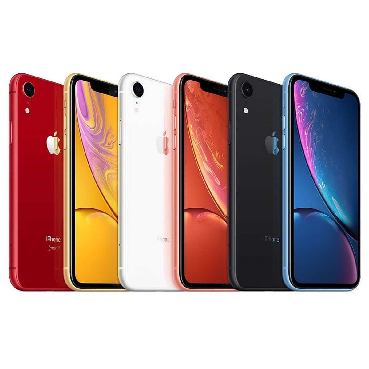 Apple iPhone XR 64GB 画面にひびあり iPhone XR 64GB 画面にひび割れあり