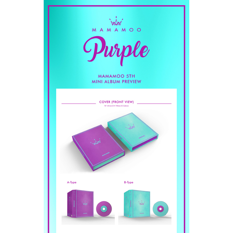 Purple by Mamamoo (CD, 2017) for sale online | eBay