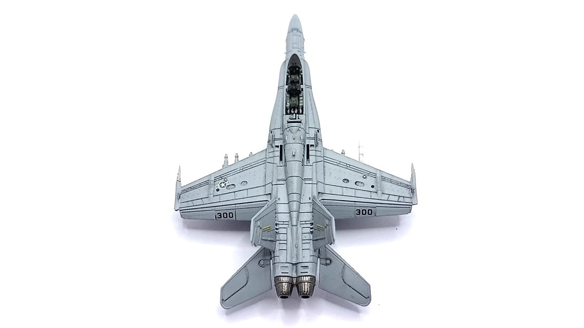 High-precision 3D Printed 1:350 F/A-18C Hornet Fighter Model Kit 3