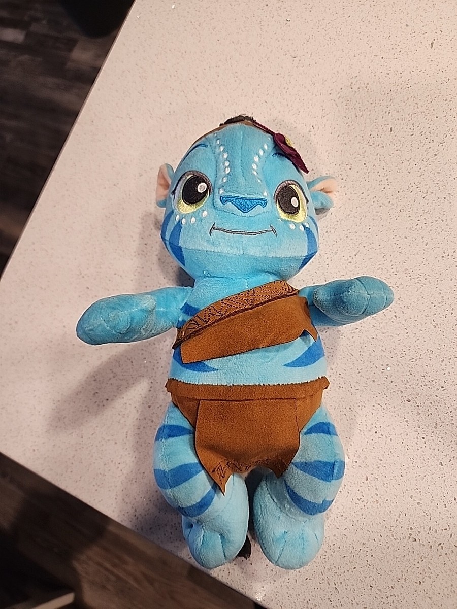 Disney Parks Pandora Avatar Blue Baby Na'vi in Blanket Pouch Plush