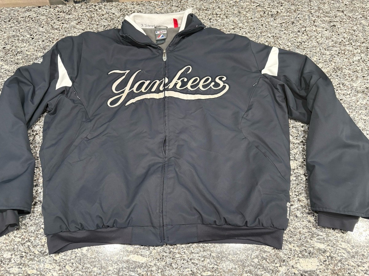 Majestic MLB ニューヨーク ヤンキース ソフトシェルジャケット