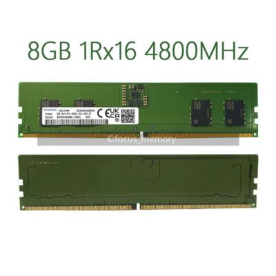 Samsung 8GB 16GB 32G PC5-38400 DDR5-4800 DIMM Desktop Memory lot
