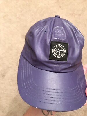 Supreme x Stone Island Heat Reactive Hat Authentic (2016) Purple