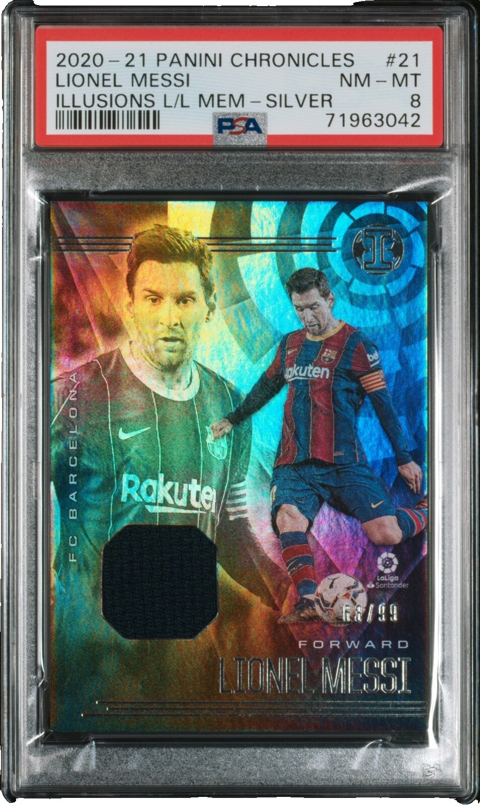 Match-Usedメモラ メッシ ジャージーカード