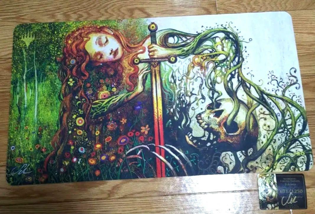 Vengeful Rebirth Playmat Seb McKinnon Signed MTG | eBay