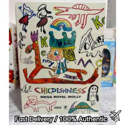 POPMART MEGA ROYAL MOLLY “Childishness” 400% – Edition Designer