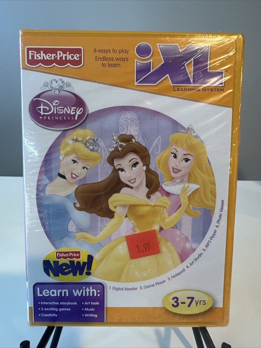 Fisher Price iXL Learning System Disney Princess Video Game