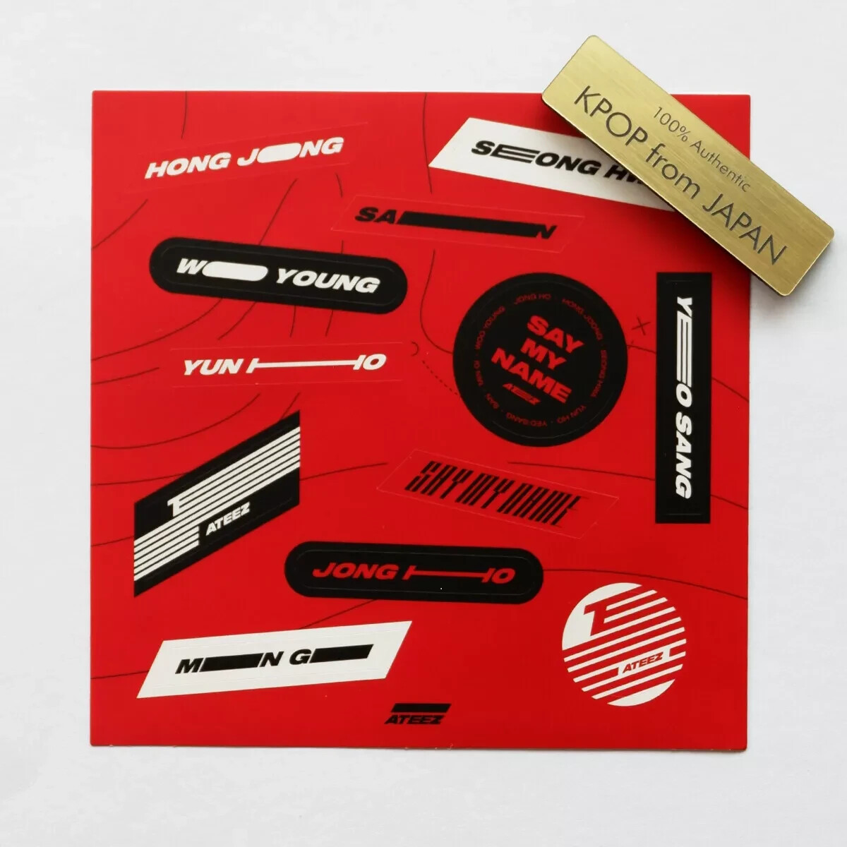 MINGI ATEEZ TREASURE EP 2 : Zero To One Official Album Photocard