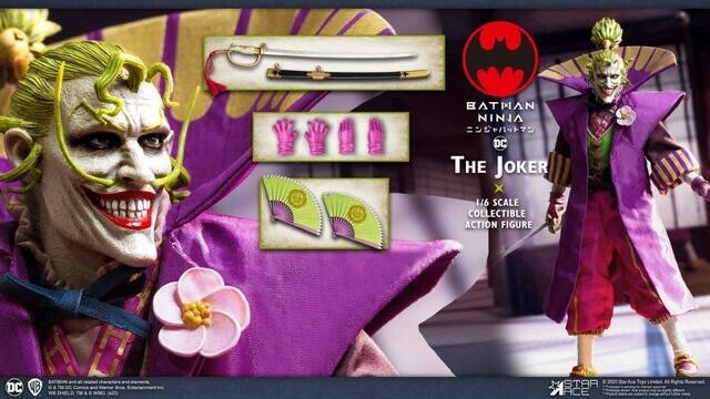 1/6 Joker Batman Ninja Special Version Figure SA0079 Star Ace | eBay