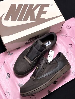 Travis Scott x Air Jordan 1 Low OG SP 'Velvet Brown' - DM7866-202