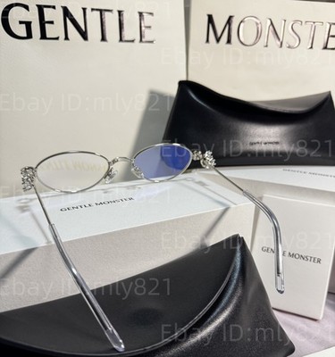 GentleMonster Sunglasses Jewelry - Carat 02 Silver Frame Clear