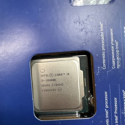 Intel Core i9-10900K Processor (3.7 GHz, 10 Cores, FCLGA1200