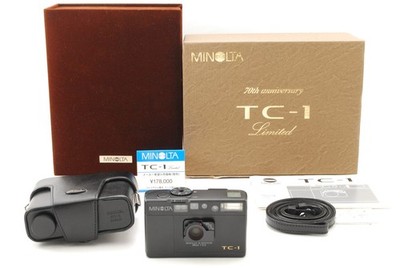 TOP MINT】 Minolta TC-1 Limited 70th Limited Black 35mm Film