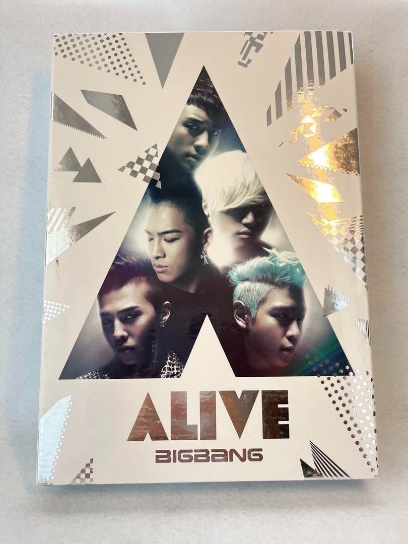 BIGBANG ALIVE Album CD+2DVD+58P PHOTO BOOK Limited Edition from