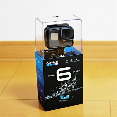 GoPro HERO6 Black Wearable Camera CHDHX-601-FW Japan NEW | eBay