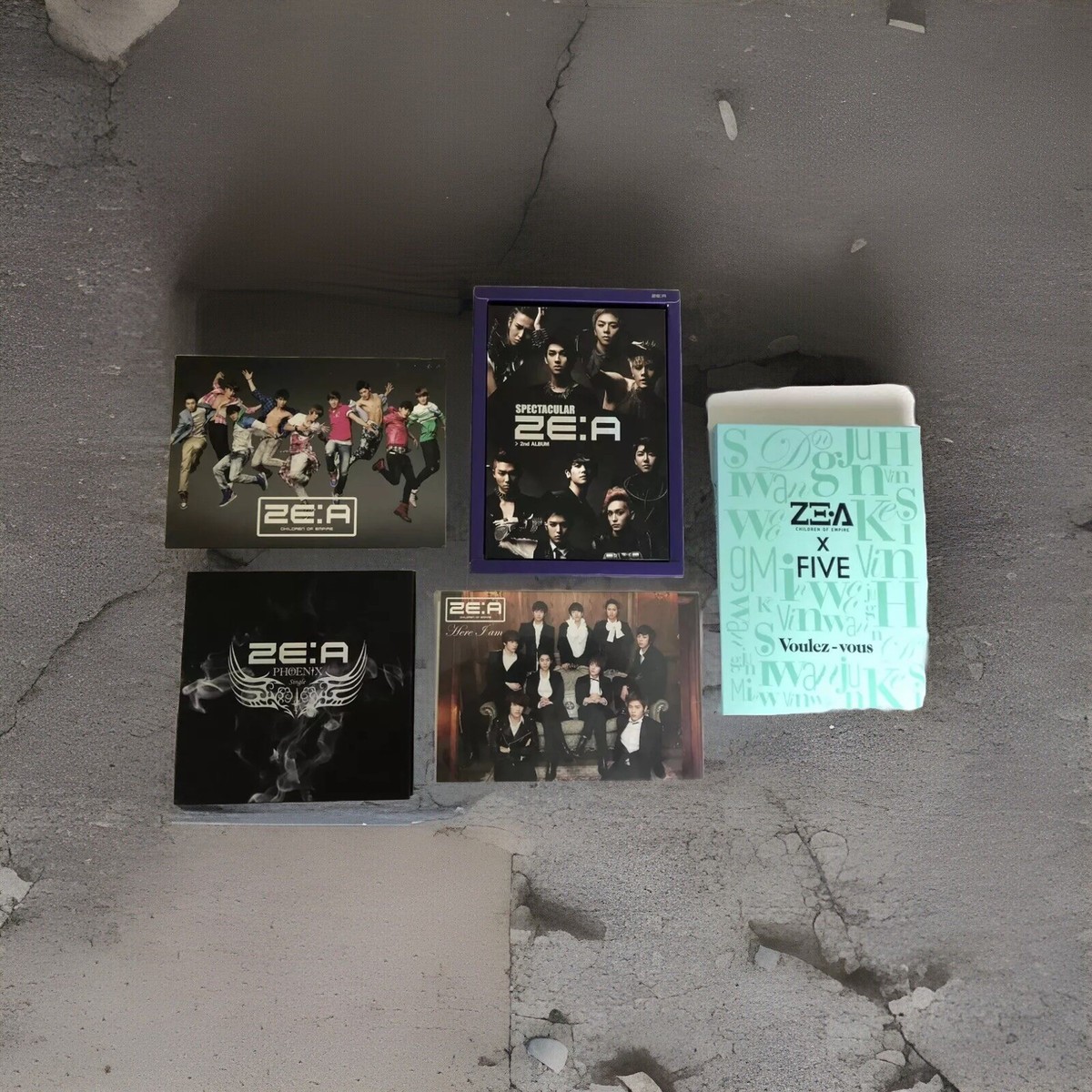 ZE:A 5 Album Collection- Excellent Used Condition | eBay