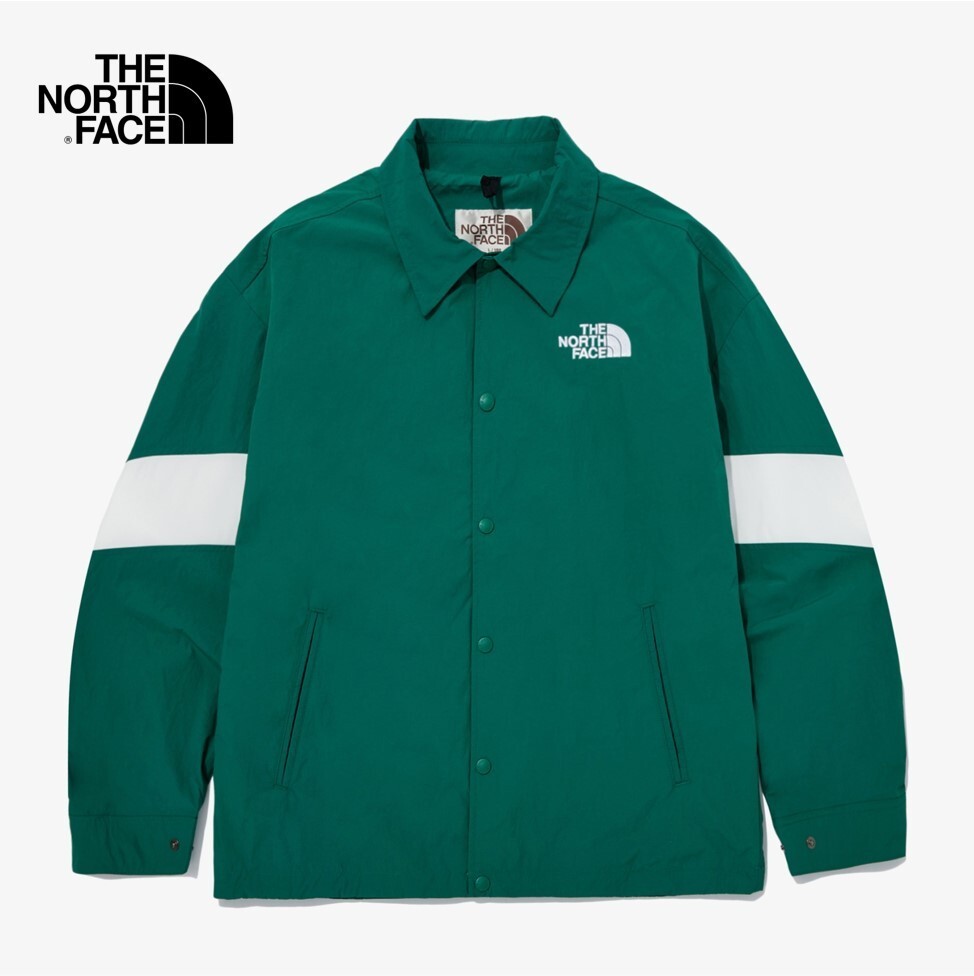 The North Face Korea OLEMA COACH JACKET DARK_GREEN NJ3BQ04 ASIAN