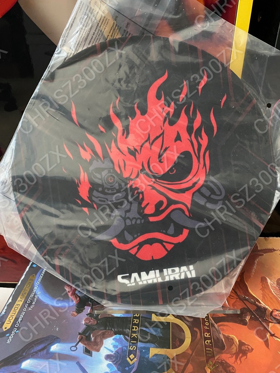 Cyberpunk 2077 SLIPPIN' IN TURNTABLE Vinyl Record SAMURAI SLIPMAT