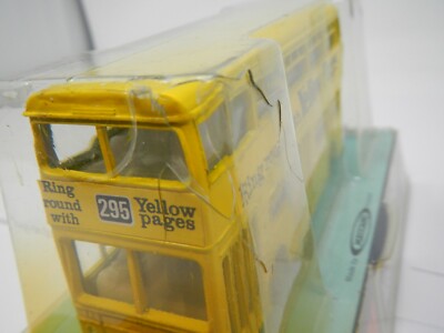 Dinky Toys Meccano Atlantean Bus Yellow Pages 295 | eBay