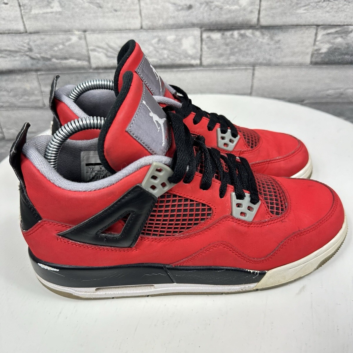 Nike Air Jordan 4 Retro Toro Bravo 2013 size 7 408452-603 | eBay