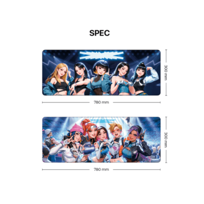 LE SSERAFIM X OVERWATCH 2 Official MD Mouse Pad / Keyring / Phone