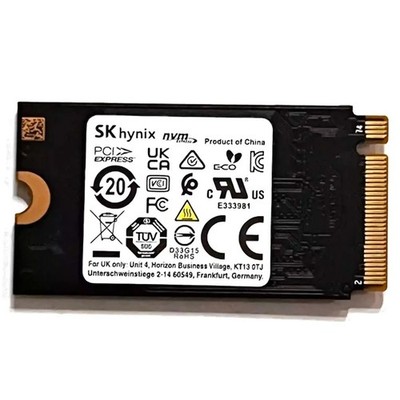 SK Hynix BC901 Pyrite 256GB SSD M.2 2242 NVMe 4.0 PCIe Gen 4x4