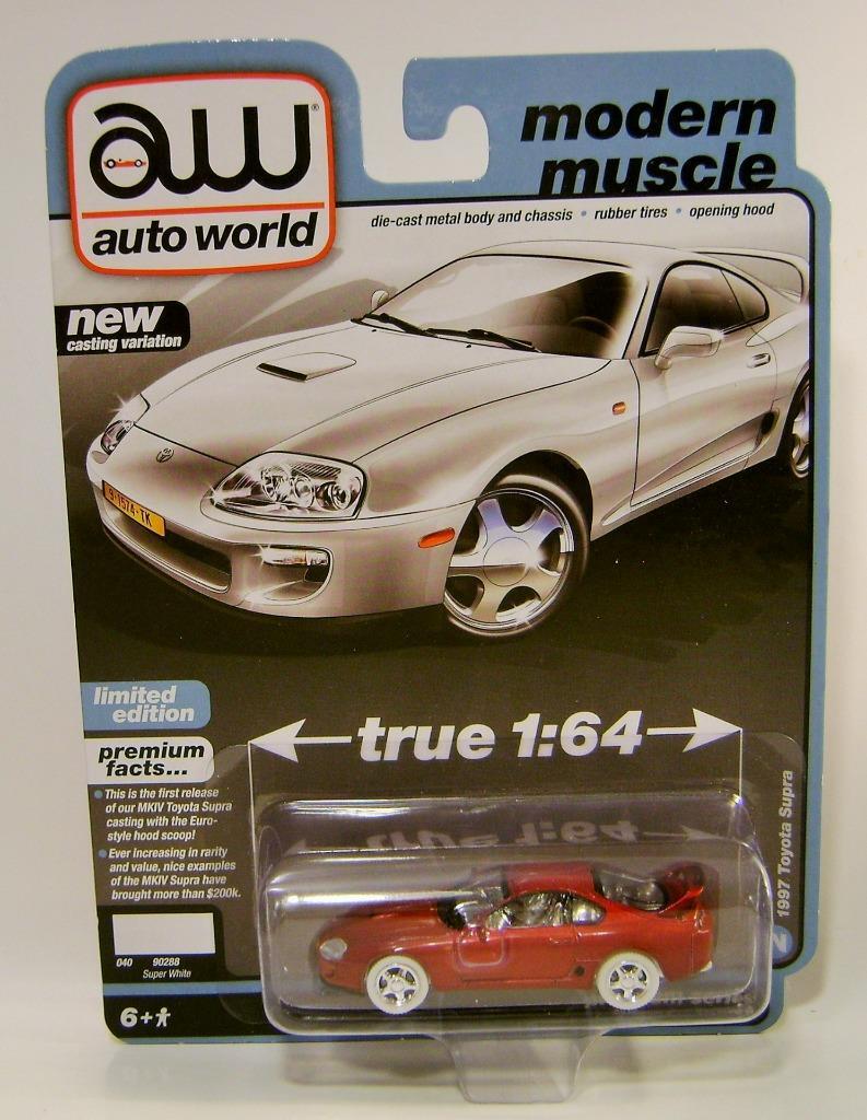 1997 '97 TOYOTA SUPRA ULTRA RED CHASE CAR V/A R1 MODERN MUSCLE